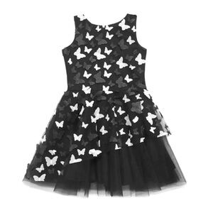 Zoe Girls Butterfly 3D Dress